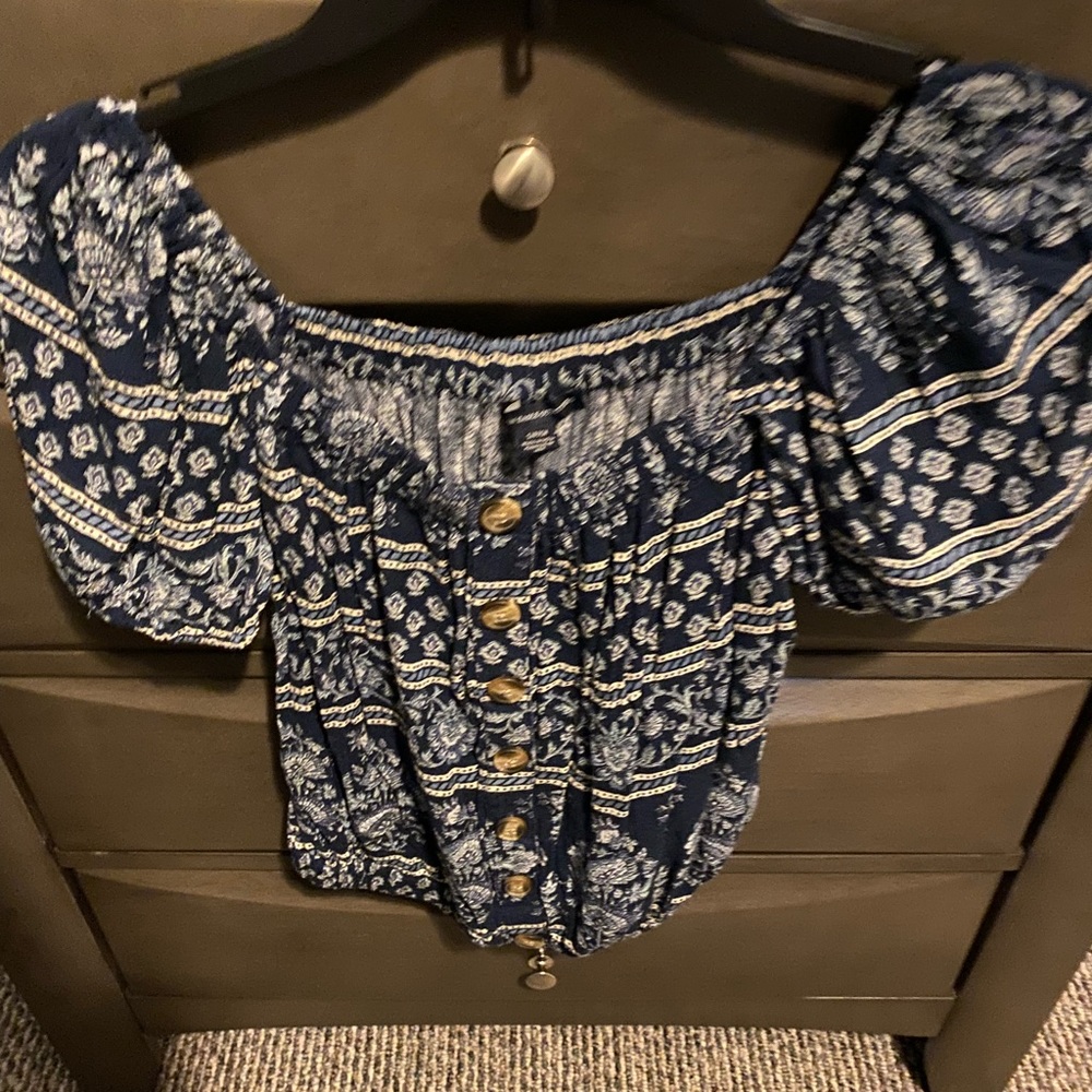 American Eagle Cropped Top